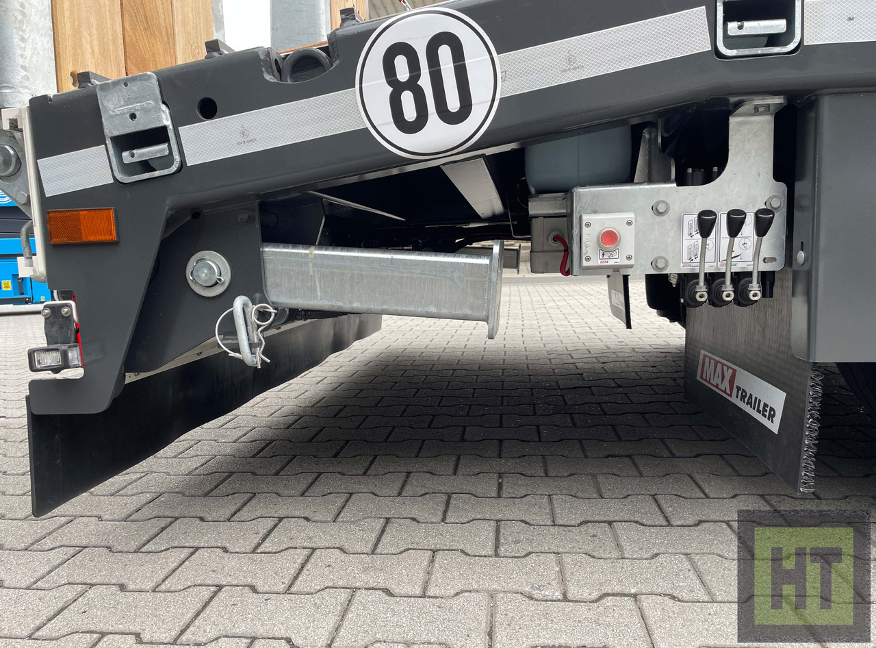 Faymonville MAX Trailer 4-Achs-Tele-Semi-Rampen-nachlaufgelenkt - عربة مسطحة منخفضة نصف مقطورة: صور 5 Faymonville MAX Trailer 4-Achs-Tele-Semi-Rampen-nachlaufgelenkt - عربة مسطحة منخفضة نصف مقطورة: صور 5