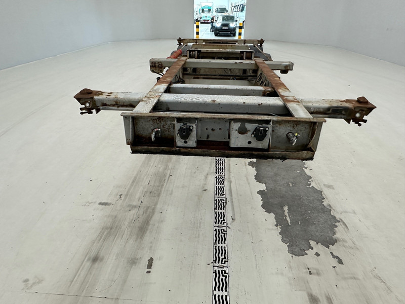 ASCA Bi-train skelet 20 ft - شاحنات الحاويات/ جسم علوي قابل للتغيير نصف مقطورة: صور 2 ASCA Bi-train skelet 20 ft - شاحنات الحاويات/ جسم علوي قابل للتغيير نصف مقطورة: صور 2