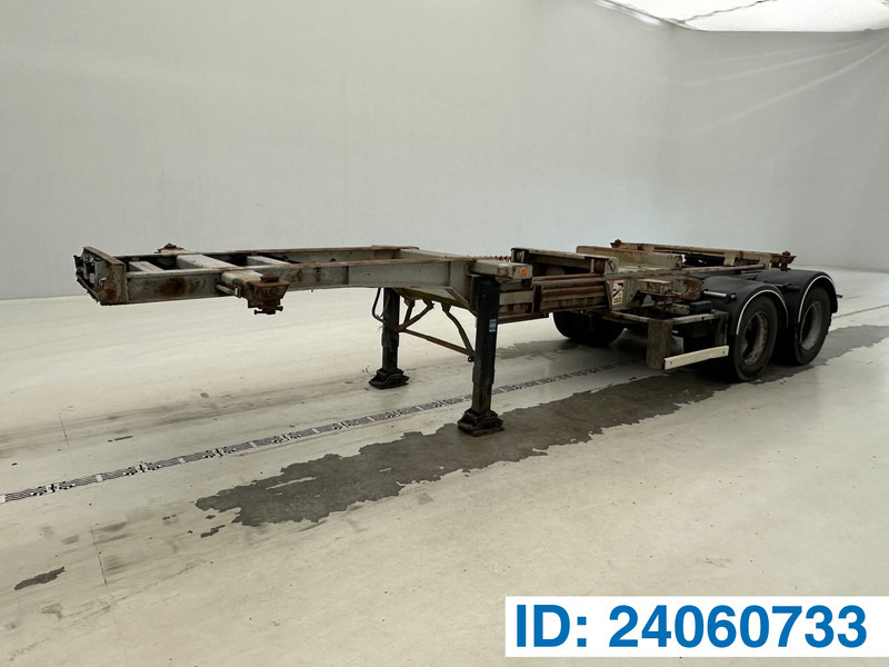 ASCA Bi-train skelet 20 ft - شاحنات الحاويات/ جسم علوي قابل للتغيير نصف مقطورة: صور 1 ASCA Bi-train skelet 20 ft - شاحنات الحاويات/ جسم علوي قابل للتغيير نصف مقطورة: صور 1