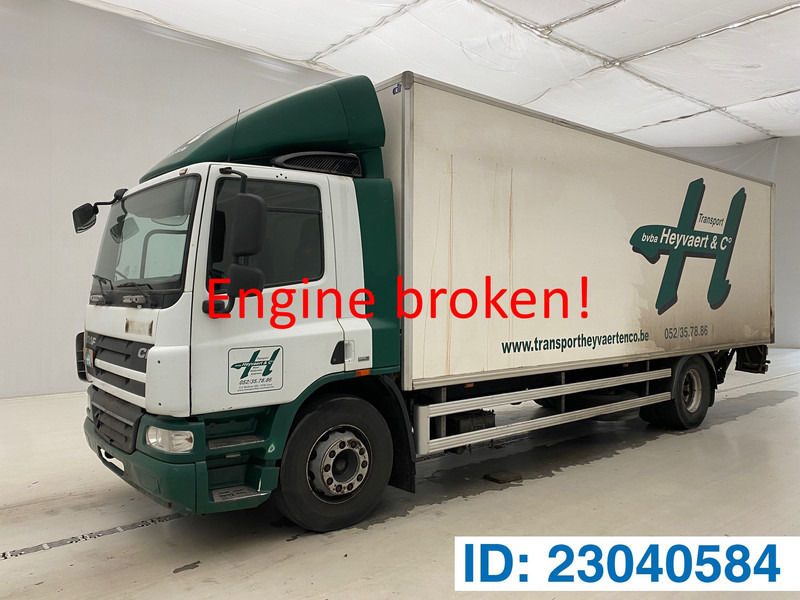 DAF CF75.250 - damaged engine* - بصندوق مغلق شاحنة: صور 1 DAF CF75.250 - damaged engine* - بصندوق مغلق شاحنة: صور 1