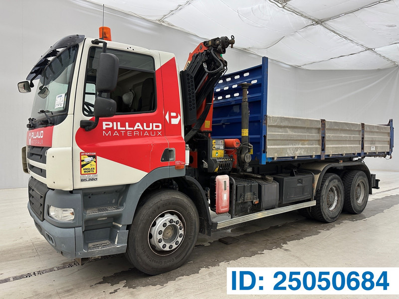DAF CF85.360 - 6x4 - قلابات, شاحنة كرين: صور 1 DAF CF85.360 - 6x4 - قلابات, شاحنة كرين: صور 1