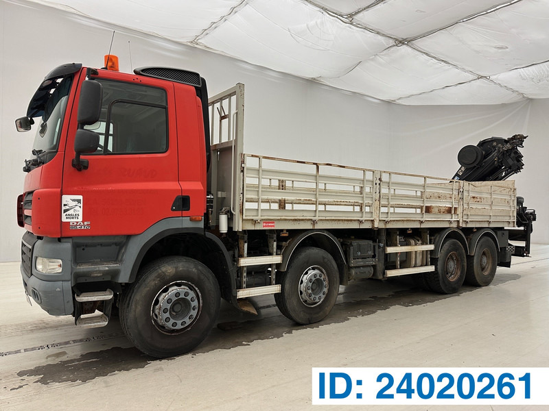 DAF CF85.410 - 8x4* - شاحنات مسطحة, شاحنة كرين: صور 1 DAF CF85.410 - 8x4* - شاحنات مسطحة, شاحنة كرين: صور 1