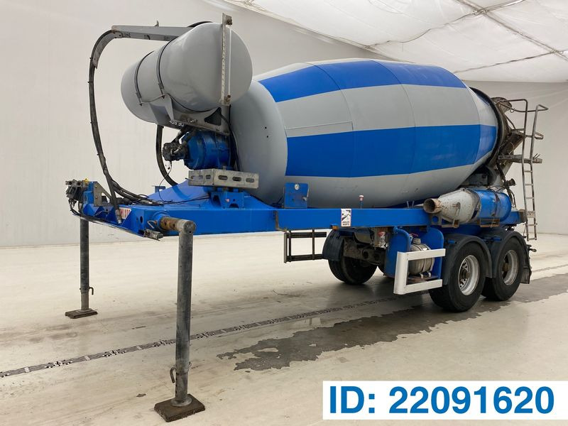 De Buf Mixer 10 m³* - نصف مقطورة خلاطة خرسانة: صور 1 De Buf Mixer 10 m³* - نصف مقطورة خلاطة خرسانة: صور 1