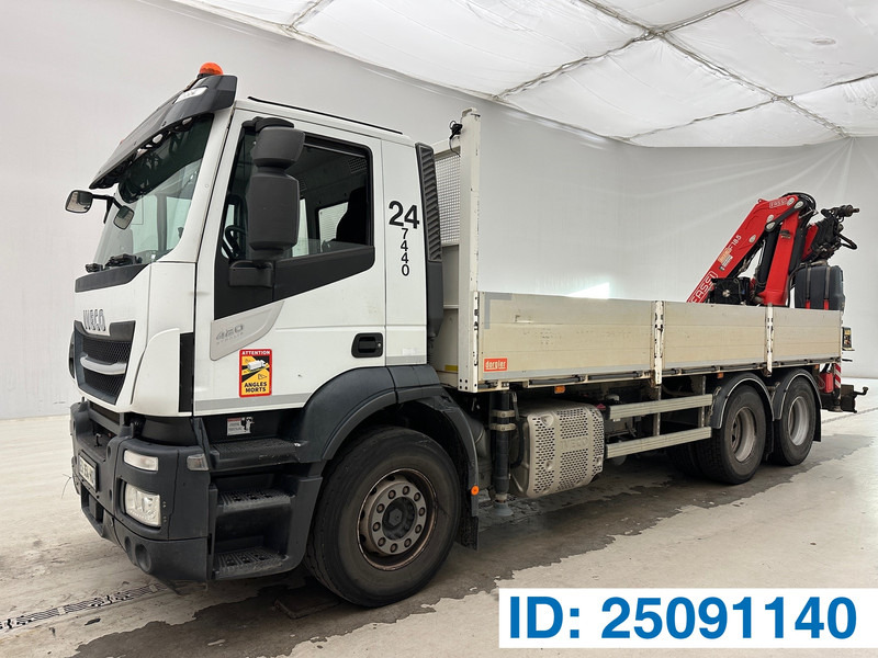 Iveco Stralis 420 - 6x2 - شاحنات مسطحة, شاحنة كرين: صور 1 Iveco Stralis 420 - 6x2 - شاحنات مسطحة, شاحنة كرين: صور 1
