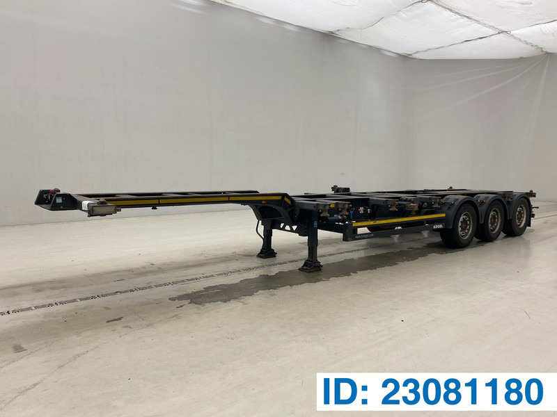 Kögel Polyvalent skelet 20-30-40 ft - شاحنات الحاويات/ جسم علوي قابل للتغيير نصف مقطورة: صور 1 Kögel Polyvalent skelet 20-30-40 ft - شاحنات الحاويات/ جسم علوي قابل للتغيير نصف مقطورة: صور 1