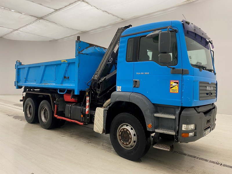 MAN TGA 26.363 - 6x4 - قلابات, شاحنة كرين: صور 3 MAN TGA 26.363 - 6x4 - قلابات, شاحنة كرين: صور 3