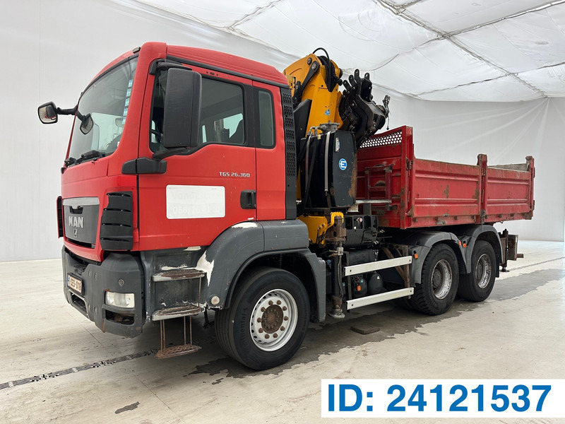 MAN TGS 26.360 - 6x4 - قلابات, شاحنة كرين: صور 1 MAN TGS 26.360 - 6x4 - قلابات, شاحنة كرين: صور 1