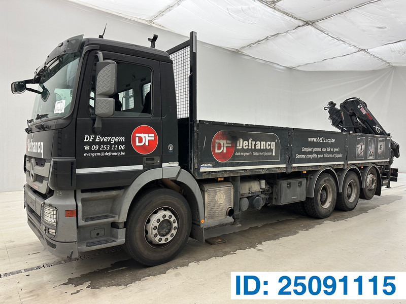 Mercedes-Benz Actros 3236 - 8x4 - شاحنات مسطحة, شاحنة كرين: صور 1 Mercedes-Benz Actros 3236 - 8x4 - شاحنات مسطحة, شاحنة كرين: صور 1