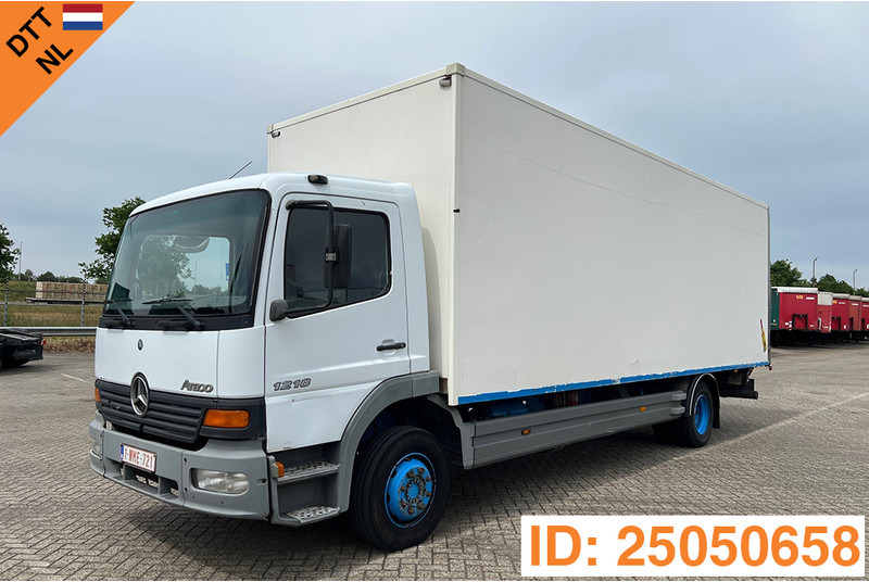 Mercedes-Benz Atego 1218 - بصندوق مغلق شاحنة: صور 1 Mercedes-Benz Atego 1218 - بصندوق مغلق شاحنة: صور 1