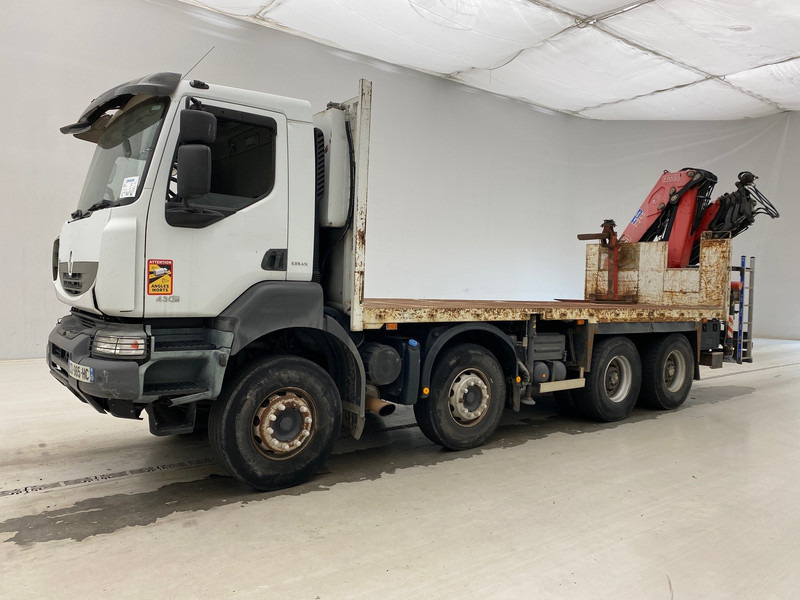 Renault Kerax 430 DXi - 8x4 - شاحنات مسطحة, شاحنة كرين: صور 3 Renault Kerax 430 DXi - 8x4 - شاحنات مسطحة, شاحنة كرين: صور 3