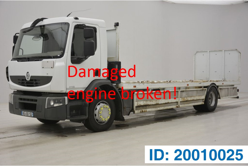 Renault Premium 270 DXi - damaged engine - شاحنات مسطحة: صور 1 Renault Premium 270 DXi - damaged engine - شاحنات مسطحة: صور 1