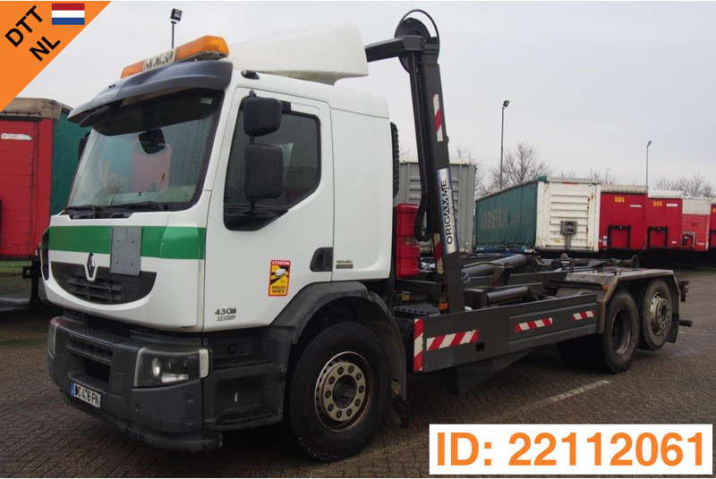 Renault Premium Lander 430 DXi - 6x28 - شاحنة ذات الخطاف: صور 1 Renault Premium Lander 430 DXi - 6x28 - شاحنة ذات الخطاف: صور 1