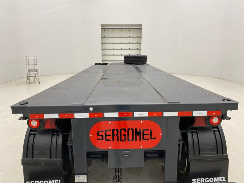 شاحنات الحاويات/ جسم علوي قابل للتغيير نصف مقطورة جديد SERGOMEL Chassis/Plateau 20FT - NEW: صور 17
