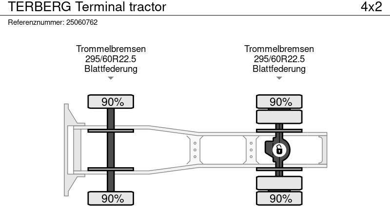 شاحنة جرار Terberg Terminal tractor: صور 15