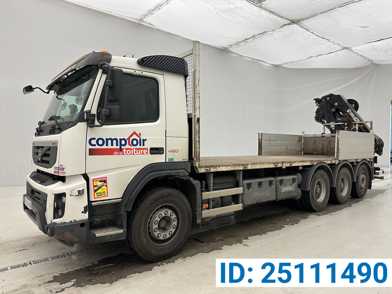 Volvo FMX 450 - 8x4 - شاحنات مسطحة, شاحنة كرين: صور 1 Volvo FMX 450 - 8x4 - شاحنات مسطحة, شاحنة كرين: صور 1