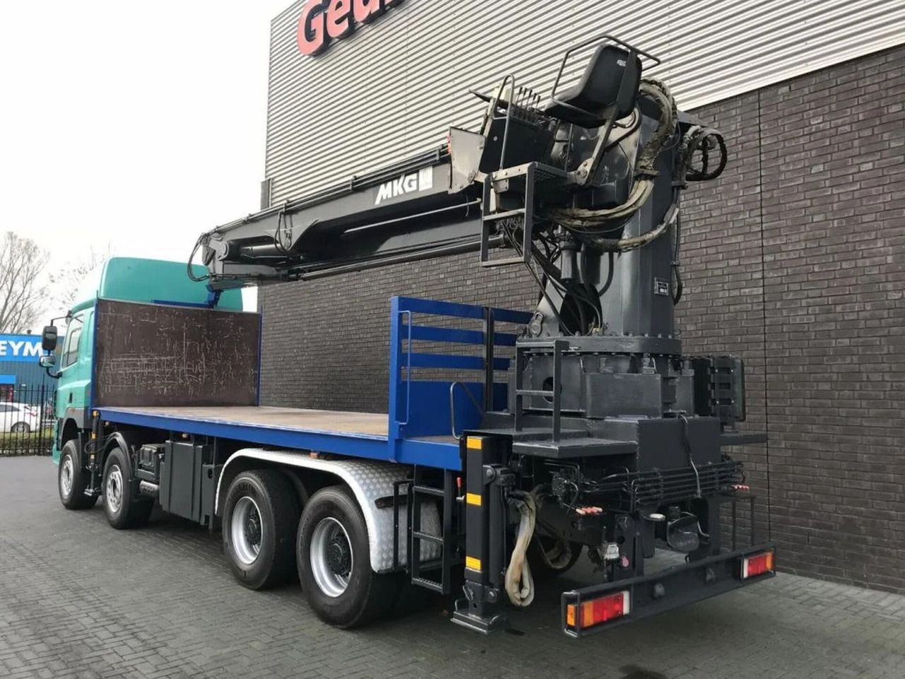DAF CF 460 8X4 + MKG HMK 401/kran/kraan/Montagekran/ - شاحنة كرين: صور 3 DAF CF 460 8X4 + MKG HMK 401/kran/kraan/Montagekran/ - شاحنة كرين: صور 3