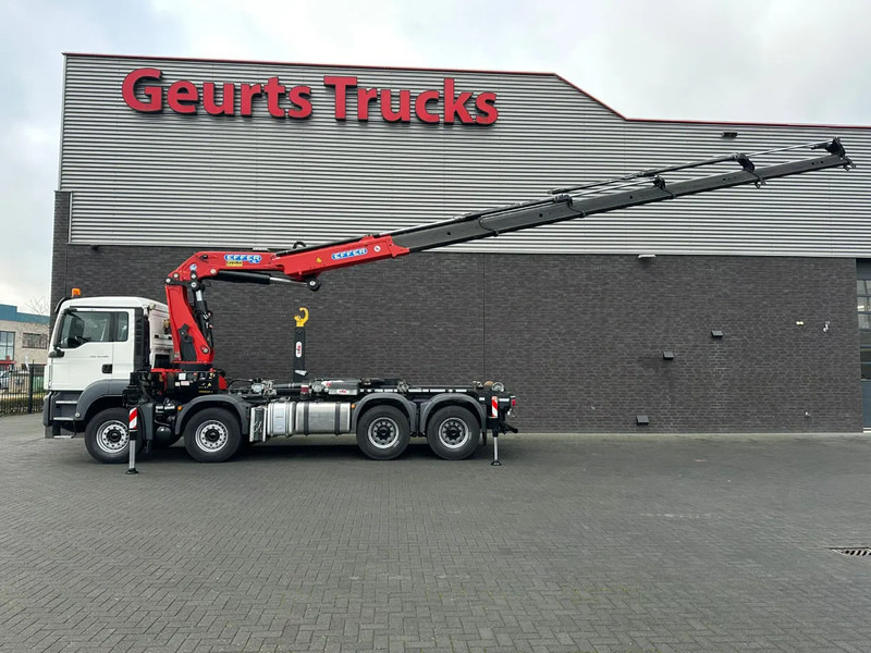 MAN TGS 35.460 8X4 BL+ HYVA 18.55.S HAAKARMSYSTEEM EFFER 395-5 KRAAN/KRAN/CRANE/GRUA - شاحنة ذات الخطاف, شاحنة كرين: صور 5 MAN TGS 35.460 8X4 BL+ HYVA 18.55.S HAAKARMSYSTEEM EFFER 395-5 KRAAN/KRAN/CRANE/GRUA - شاحنة ذات الخطاف, شاحنة كرين: صور 5