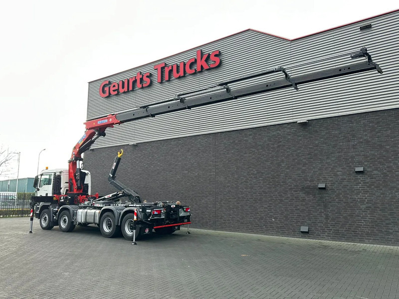 MAN TGS 35.460 8X4 BL+ HYVA 18.55.S HAAKARMSYSTEEM EFFER 395-5 KRAAN/KRAN/CRANE/GRUA - شاحنة ذات الخطاف, شاحنة كرين: صور 3 MAN TGS 35.460 8X4 BL+ HYVA 18.55.S HAAKARMSYSTEEM EFFER 395-5 KRAAN/KRAN/CRANE/GRUA - شاحنة ذات الخطاف, شاحنة كرين: صور 3
