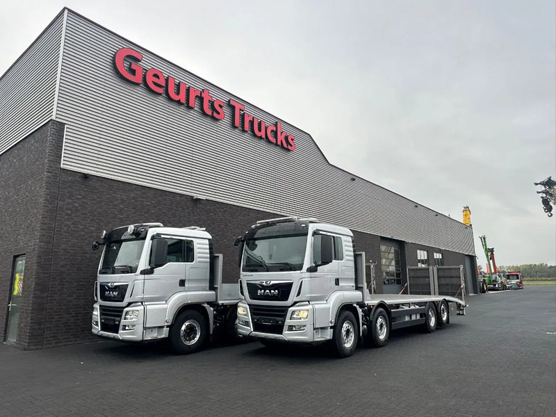 MAN TGS 35.470 8X2 OPRIJWAGEN/MACHINE TRANSPORTER/PLATEAU/ - شاحنة نقل سيارات شاحنة: صور 1 MAN TGS 35.470 8X2 OPRIJWAGEN/MACHINE TRANSPORTER/PLATEAU/ - شاحنة نقل سيارات شاحنة: صور 1