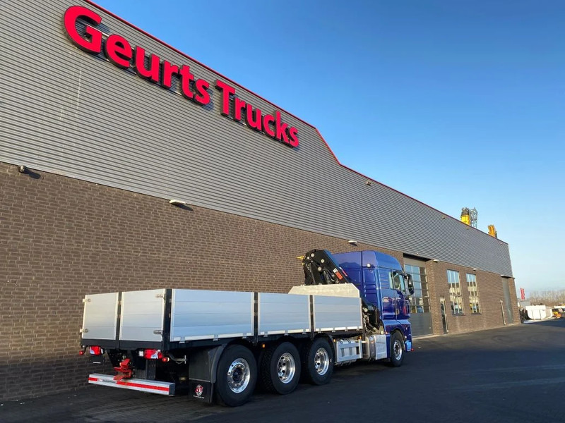 شاحنة كرين MAN TGX 35.500 8X4 TRIDEM + HIAB X-HIPRO 302 E-7 KRAAN/KRAN/CRANE/GRUA: صور 12