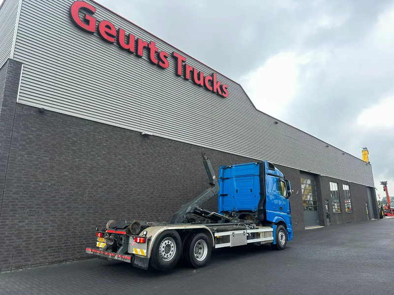 شاحنة ذات الخطاف Mercedes-Benz Actros 2545 6X2 MET HIAB MULTILIFT XR21S61 HAAKARMSYSTEEM / ABROLLKIPPER / HOOKLIFT: صور 6 شاحنة ذات الخطاف Mercedes-Benz Actros 2545 6X2 MET HIAB MULTILIFT XR21S61 HAAKARMSYSTEEM / ABROLLKIPPER / HOOKLIFT: صور 6