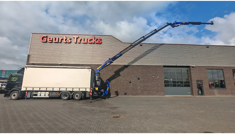 Mercedes-Benz Antos 2536 6X2 SCHUIFZEIL MET PALFINGER PK23002-SH C KRAAN / KRAN / CRANE / GRUA - شاحنة كرين: صور 4 Mercedes-Benz Antos 2536 6X2 SCHUIFZEIL MET PALFINGER PK23002-SH C KRAAN / KRAN / CRANE / GRUA - شاحنة كرين: صور 4