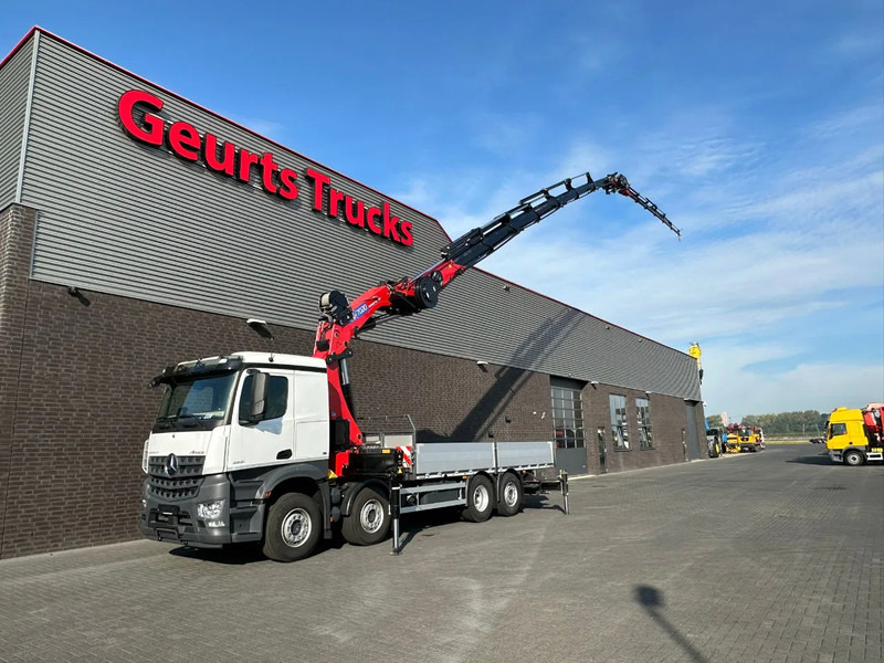 Mercedes-Benz Arocs 3251 8X2 + HMF 7020-K7 FJ 1400-K6 KRAAN/KRAN/CRANE/GRUA/NIEUW/NEW - شاحنة كرين: صور 2 Mercedes-Benz Arocs 3251 8X2 + HMF 7020-K7 FJ 1400-K6 KRAAN/KRAN/CRANE/GRUA/NIEUW/NEW - شاحنة كرين: صور 2