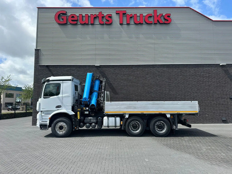 شاحنة كرين Mercedes-Benz Arocs 3351 963-2-E 6X4 KIPPER / TIPPER + PALFINGER PK30.002 TEC7 KRAAN / KRAN / CRANE / GRUA: صور 12