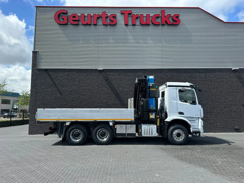 شاحنة كرين Mercedes-Benz Arocs 3351 963-2-E 6X4 KIPPER / TIPPER + PALFINGER PK30.002 TEC7 KRAAN / KRAN / CRANE / GRUA: صور 15