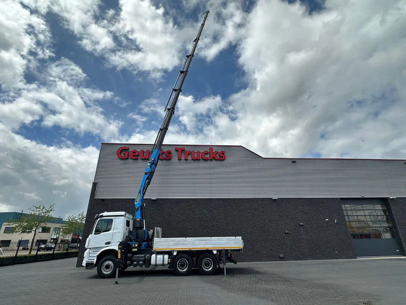 شاحنة كرين Mercedes-Benz Arocs 3351 963-2-E 6X4 KIPPER / TIPPER + PALFINGER PK30.002 TEC7 KRAAN / KRAN / CRANE / GRUA: صور 7