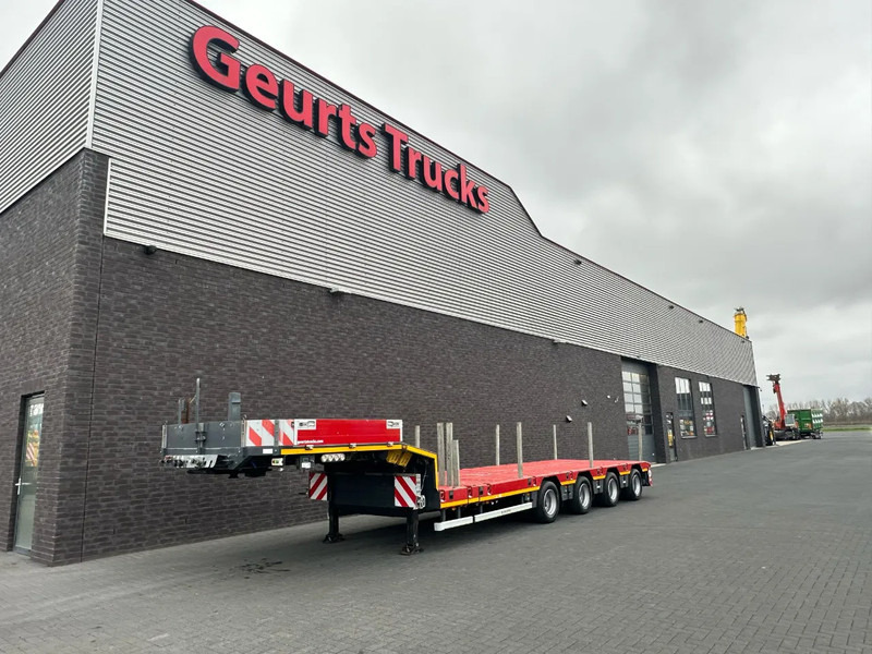 SCHEUERLE EUROAXLE 1T4 4 ASSER UITSCHUIFBARE SEMIE MET 12 TONS HYDRAULICHE EURO ASSEN HYDRAULICH GESTUURD SEMI-DIEPLADER / TIEFLADER / LO - عربة مسطحة منخفضة نصف مقطورة: صور 2 SCHEUERLE EUROAXLE 1T4 4 ASSER UITSCHUIFBARE SEMIE MET 12 TONS HYDRAULICHE EURO ASSEN HYDRAULICH GESTUURD SEMI-DIEPLADER / TIEFLADER / LO - عربة مسطحة منخفضة نصف مقطورة: صور 2