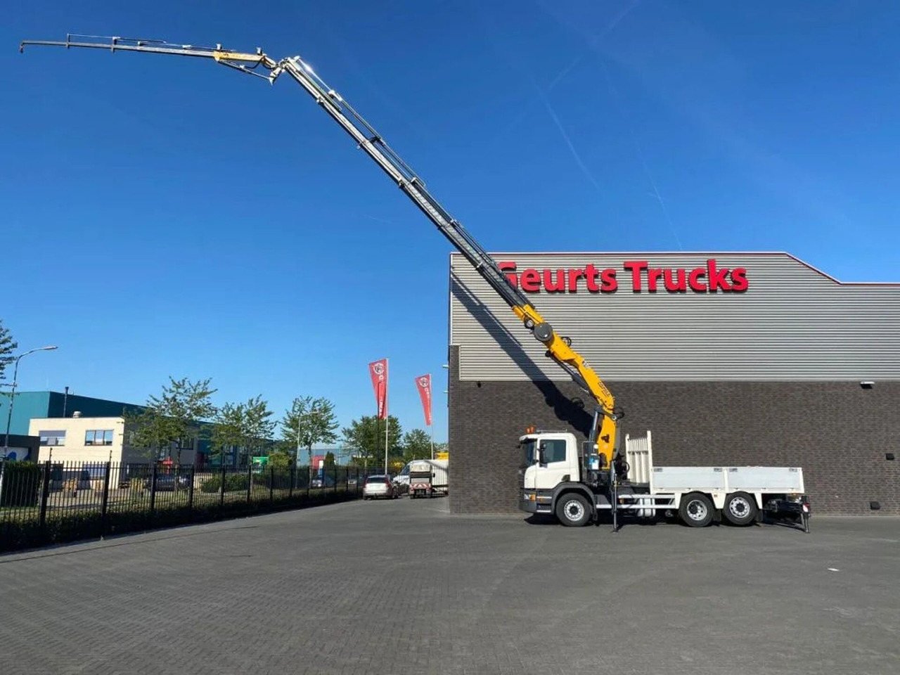 Scania P250 6X2 + COPMA 510.7 + JIB J4 KRAAN/KRAN/CRANE - شاحنة كرين: صور 5 Scania P250 6X2 + COPMA 510.7 + JIB J4 KRAAN/KRAN/CRANE - شاحنة كرين: صور 5