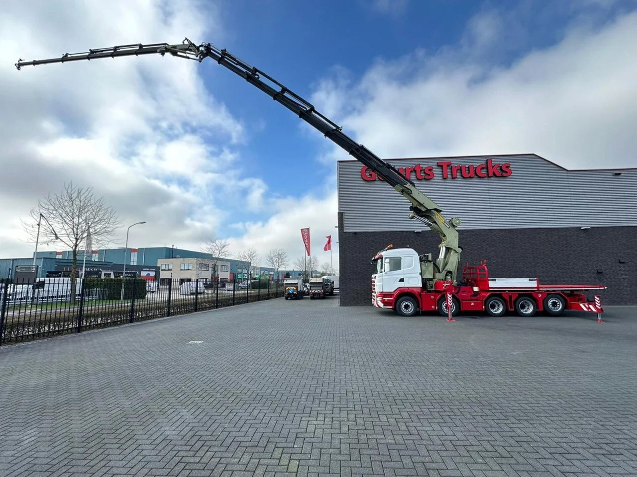 Scania R480 10X4 TREKKER-BAKWAGEN COMBI + PALFINGER PK - شاحنة كرين: صور 5 Scania R480 10X4 TREKKER-BAKWAGEN COMBI + PALFINGER PK - شاحنة كرين: صور 5