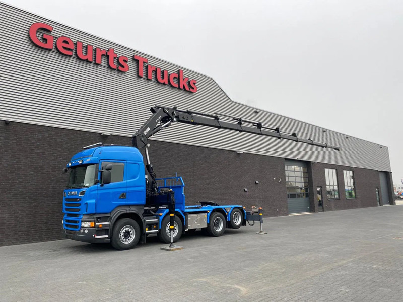 Scania R560 V8 8X2 TREKKER/BAKWAGEN + HIAB 477E-8 HIPRO KRAAN/KRAN/CRANE/GRUA - شاحنة كرين: صور 4 Scania R560 V8 8X2 TREKKER/BAKWAGEN + HIAB 477E-8 HIPRO KRAAN/KRAN/CRANE/GRUA - شاحنة كرين: صور 4