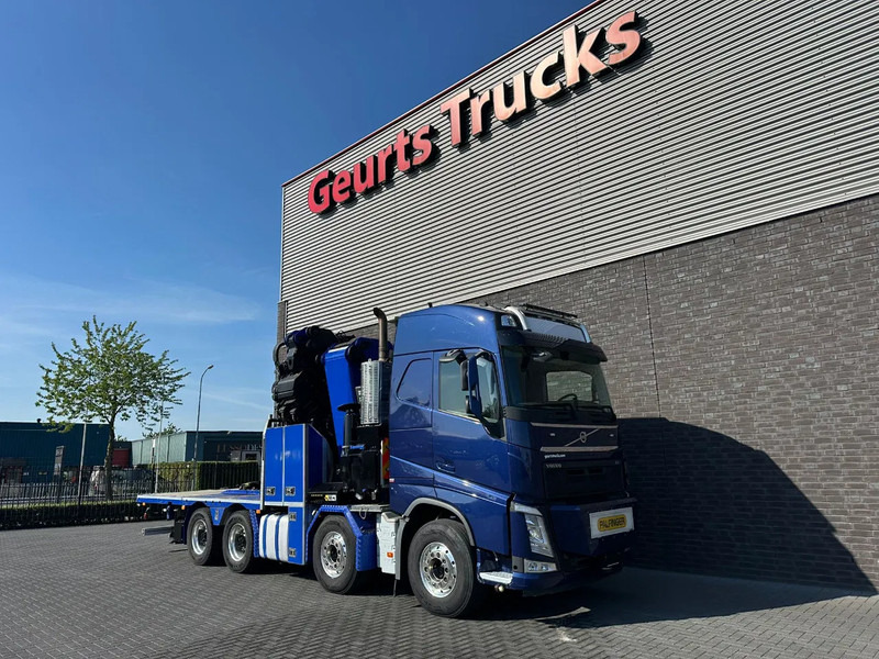 شاحنة كرين Volvo FH 540 8X4 TREKKER / BAKWAGEN MET PALFINGER PK135.002 TEC7 + JIB PJ190 KRAAN / KRAN / CRANE / GRUA: صور 11
