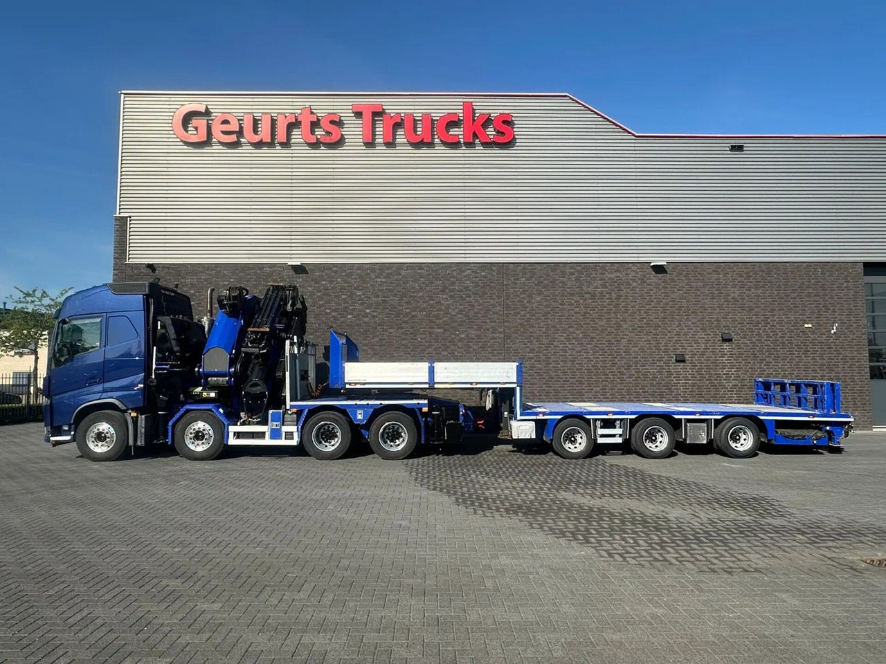 Volvo FH 540 8X4 TREKKER / BAKWAGEN MET PALFINGER PK13 - شاحنة كرين: صور 1 Volvo FH 540 8X4 TREKKER / BAKWAGEN MET PALFINGER PK13 - شاحنة كرين: صور 1