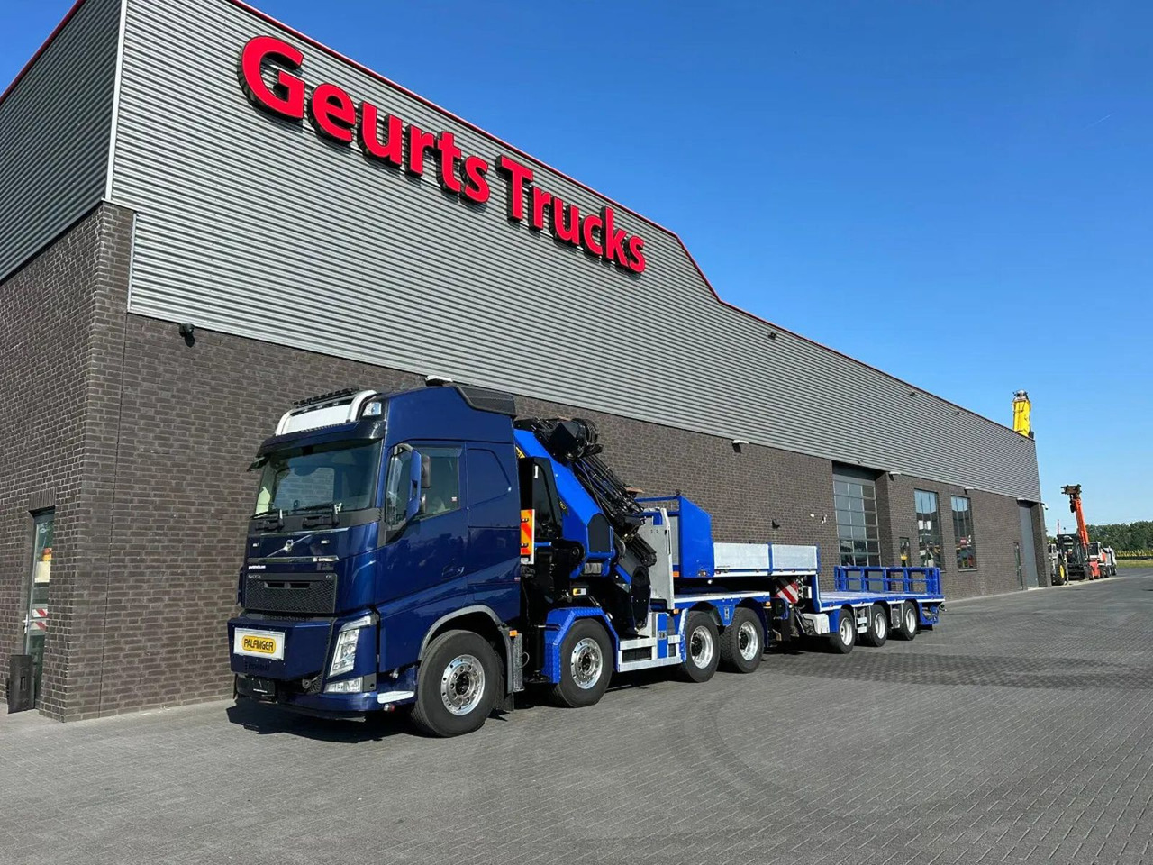 Volvo FH 540 8X4 TREKKER / BAKWAGEN MET PALFINGER PK13 - شاحنة كرين: صور 2 Volvo FH 540 8X4 TREKKER / BAKWAGEN MET PALFINGER PK13 - شاحنة كرين: صور 2