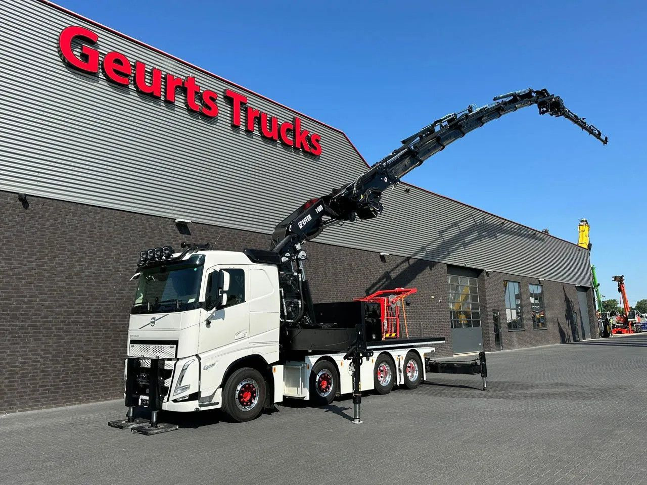 Volvo FH 540 8X4F R TREKKER / BAKWAGEN MET EFFER 1405/ - شاحنة كرين: صور 2 Volvo FH 540 8X4F R TREKKER / BAKWAGEN MET EFFER 1405/ - شاحنة كرين: صور 2