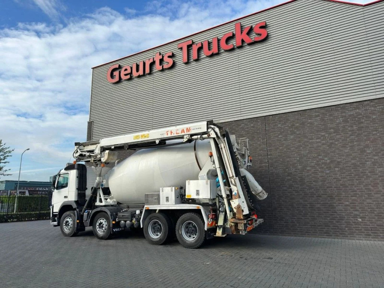 Volvo FM 410 8X4 + STETTER 9 M3 MIXER/MISCHER + THEAM - شاحنة خلاطة خرسانة: صور 3 Volvo FM 410 8X4 + STETTER 9 M3 MIXER/MISCHER + THEAM - شاحنة خلاطة خرسانة: صور 3