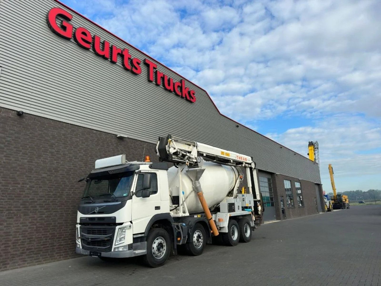 Volvo FM 410 8X4 + STETTER 9 M3 MIXER/MISCHER + THEAM - شاحنة خلاطة خرسانة: صور 2 Volvo FM 410 8X4 + STETTER 9 M3 MIXER/MISCHER + THEAM - شاحنة خلاطة خرسانة: صور 2