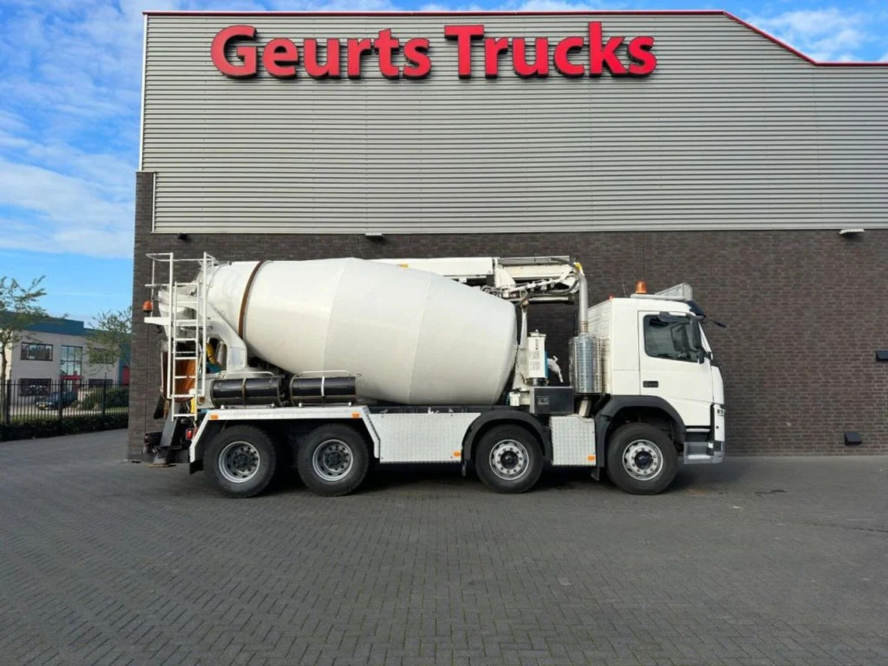 Volvo FM 410 8X4 + STETTER 9 M3 MIXER/MISCHER + THEAM - شاحنة خلاطة خرسانة: صور 4 Volvo FM 410 8X4 + STETTER 9 M3 MIXER/MISCHER + THEAM - شاحنة خلاطة خرسانة: صور 4