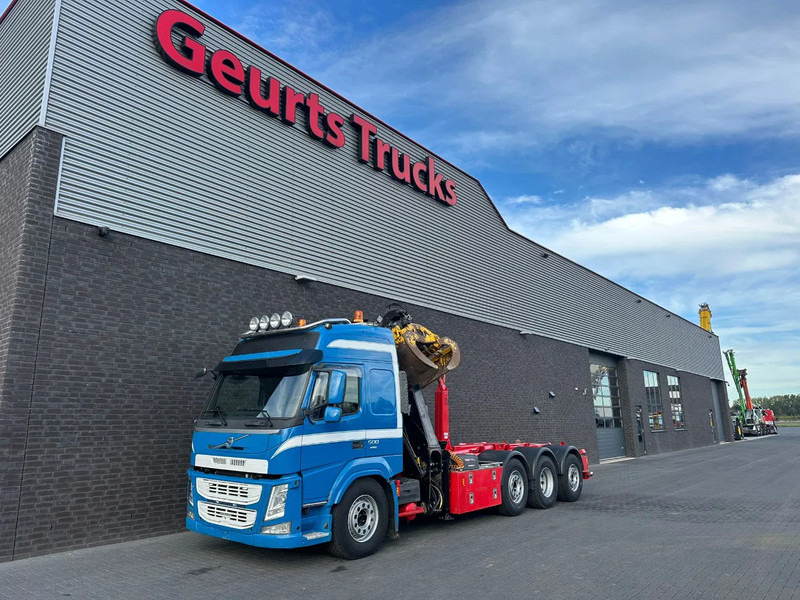 Volvo FM 500 8X2 HIAB MULTILIFT HAAKARMSYSTEM / ABROLLKIPPER / HOOKLIFT MET HIAB LOGLIFT 165Z LAADKRAAN - شاحنة ذات الخطاف, شاحنة كرين: صور 5 Volvo FM 500 8X2 HIAB MULTILIFT HAAKARMSYSTEM / ABROLLKIPPER / HOOKLIFT MET HIAB LOGLIFT 165Z LAADKRAAN - شاحنة ذات الخطاف, شاحنة كرين: صور 5