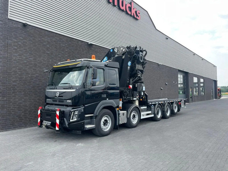 شاحنة كرين Volvo FMX 540 10X4 + EFFER 1255/7S + JIB 6S HD KRAAN/KRAN/CRANE/GRUA: صور 7