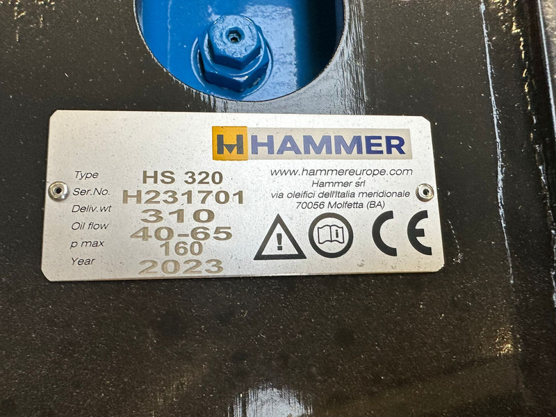 مطرقة هيدروليكية جديد Hammer HS320: صور 9 مطرقة هيدروليكية جديد Hammer HS320: صور 9