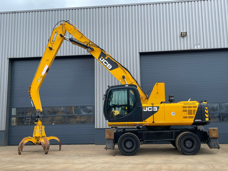 JCB JS200W Material Handler - حفارة على عجلات: صور 1 JCB JS200W Material Handler - حفارة على عجلات: صور 1