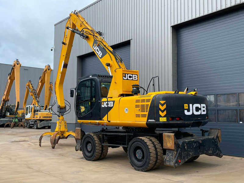 JCB JS200W Material Handler - حفارة على عجلات: صور 3 JCB JS200W Material Handler - حفارة على عجلات: صور 3