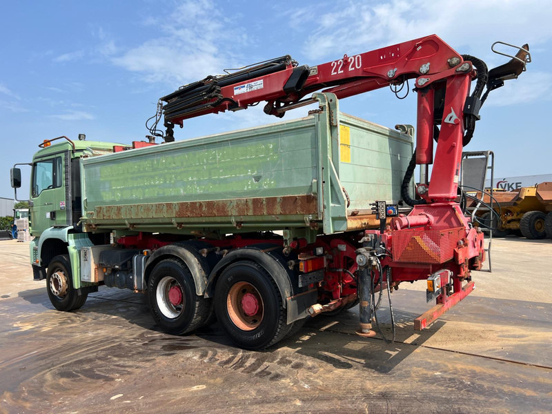 MAN TGA 26.480 6x4 tipper + HMF crane - قلابات, شاحنة كرين: صور 4 MAN TGA 26.480 6x4 tipper + HMF crane - قلابات, شاحنة كرين: صور 4