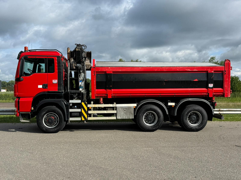 MAN TGS 32.400 6x6 Kipper with Crane - قلابات, شاحنة كرين: صور 3 MAN TGS 32.400 6x6 Kipper with Crane - قلابات, شاحنة كرين: صور 3