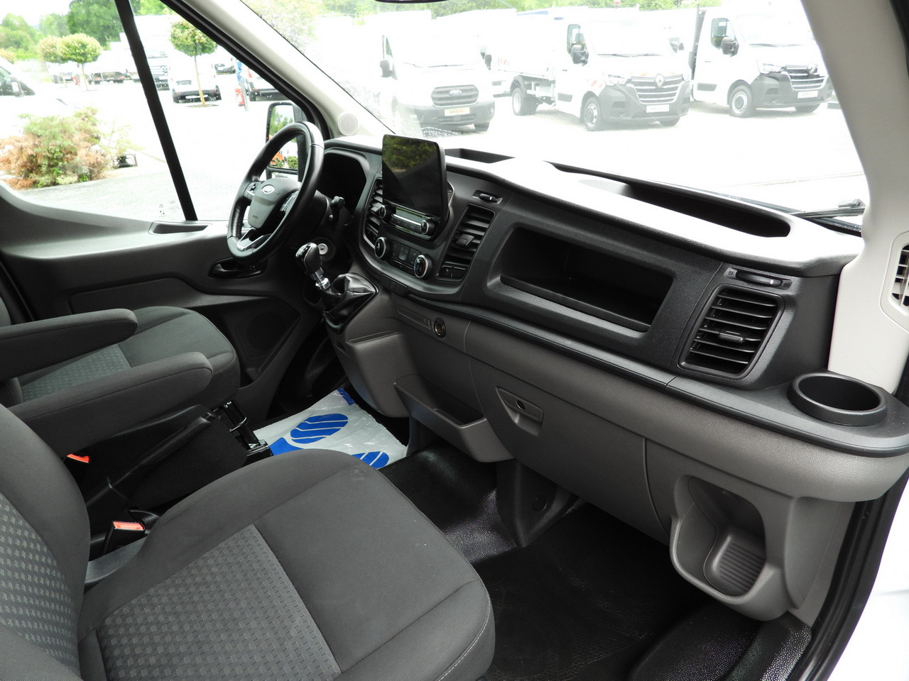 الشاحنات الصغيرة ستائر FORD TRANSIT  TARPAULIN 10 PALLETS WEBASTO CRUISE CONTROL LED LIGHTS PNEUMATICS AIR CONDITIONING  160HP: صور 42