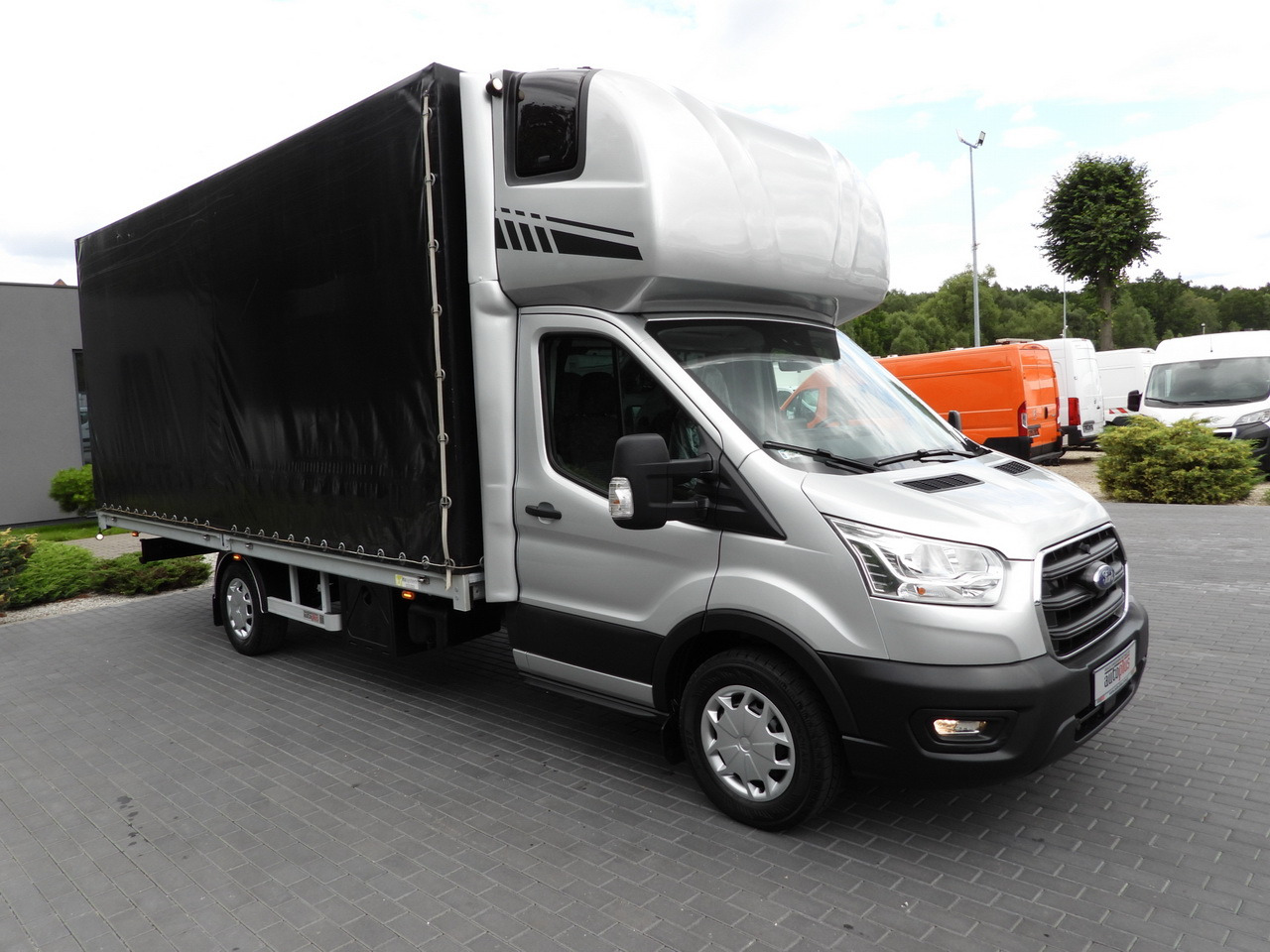 FORD TRANSIT TARPAULIN 10 PALLETS WEBASTO CRUISE CONTROL LED LIGHTS PNEUMATICS AIR CONDITIONING 160HP - الشاحنات الصغيرة ستائر: صور 4 FORD TRANSIT TARPAULIN 10 PALLETS WEBASTO CRUISE CONTROL LED LIGHTS PNEUMATICS AIR CONDITIONING 160HP - الشاحنات الصغيرة ستائر: صور 4